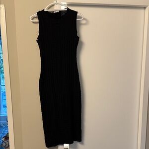 Zara Black Midi Dress